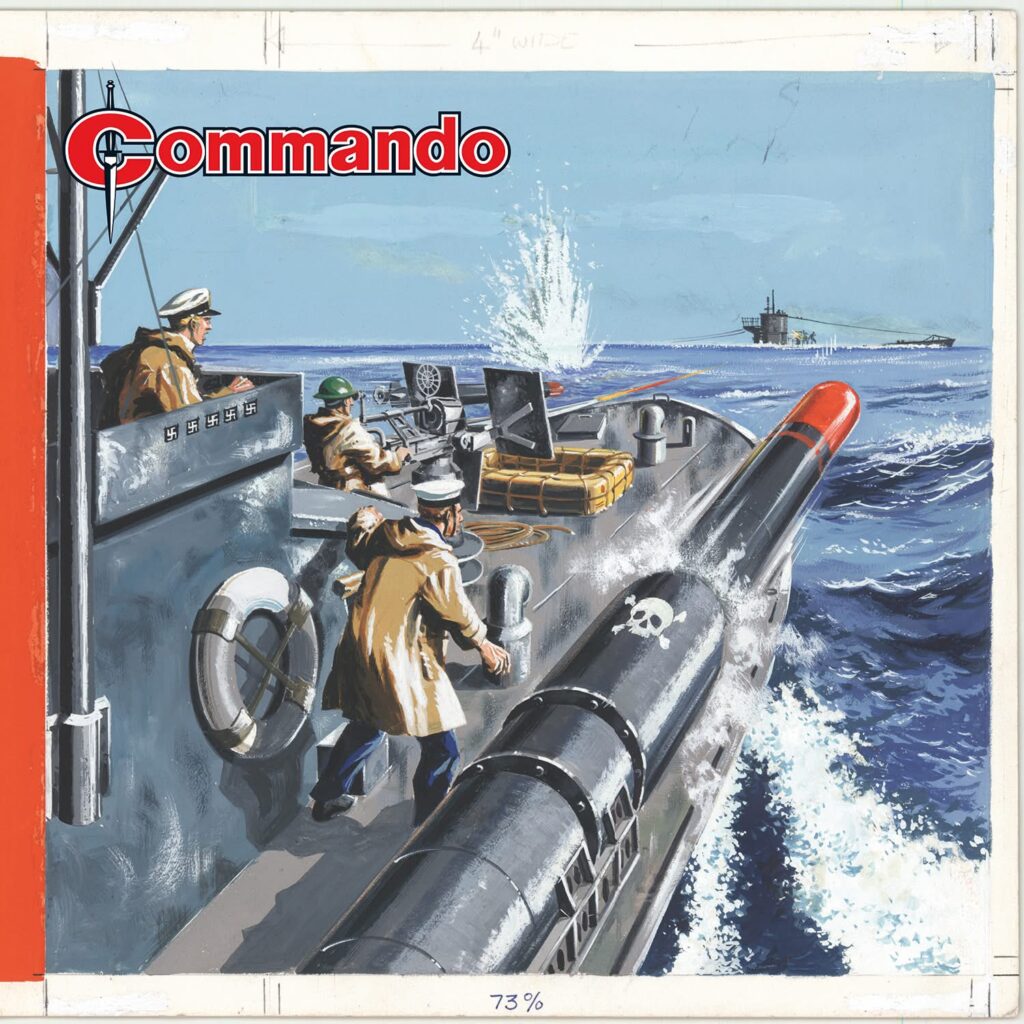 Commando 5972 (Gold): Buccaneer Bob, R.N. Story: RA Montague | Internal & Cover Art: Gordon C Livingstone First published 1972 as No.618
