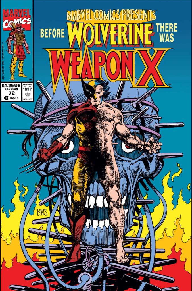 Marvel Comics Presents #72 - cover by Barry Windsor-Smith