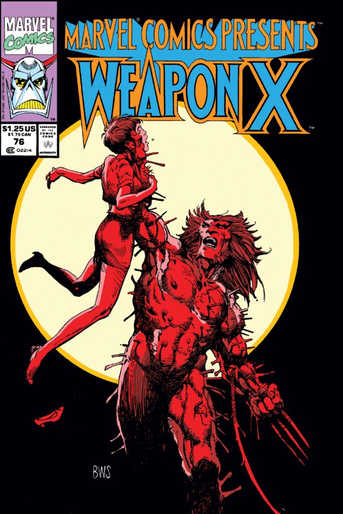 Marvel Comics Presents #76 - cover by Barry Windsor-Smith