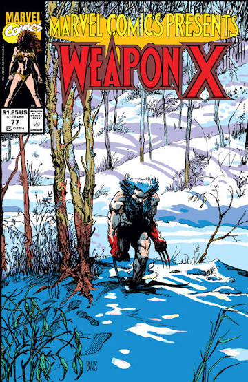 Marvel Comics Presents #77 - cover by Barry Windsor-Smith