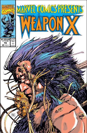 Marvel Comics Presents #78 - cover by Barry Windsor-Smith