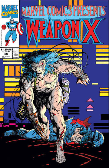 Marvel Comics Presents #80 - cover by Barry Windsor-Smith