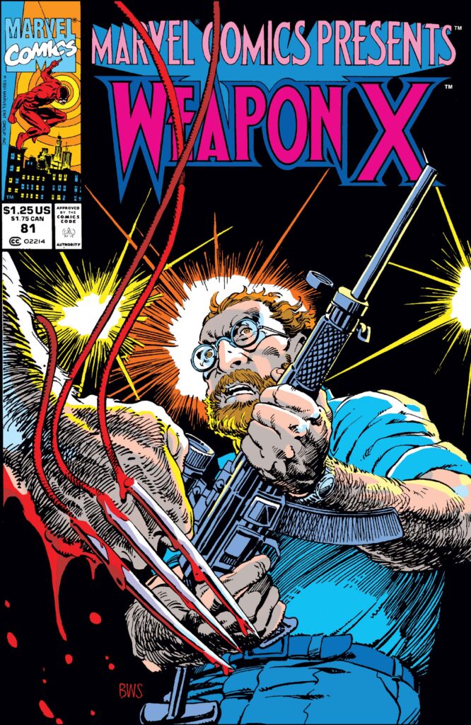 Marvel Comics Presents #81 - cover by Barry Windsor-Smith