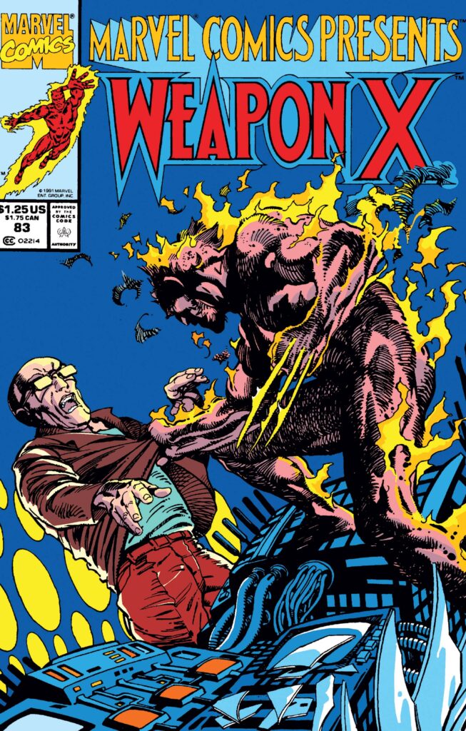 Marvel Comics Presents #83 - cover by Barry Windsor-Smith