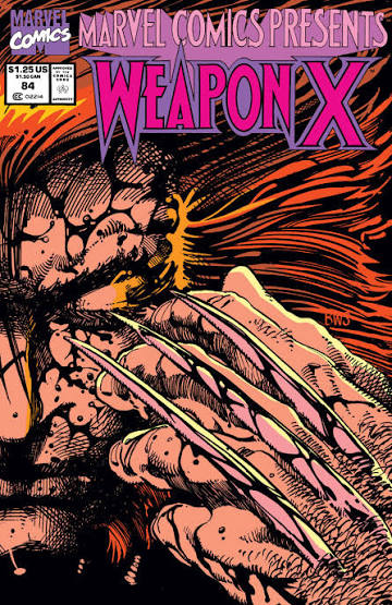 Marvel Comics Presents #84 - cover by Barry Windsor-Smith