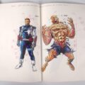 Marvel UK Red Mist 20-20 Character Design - Reno and Roid Rage