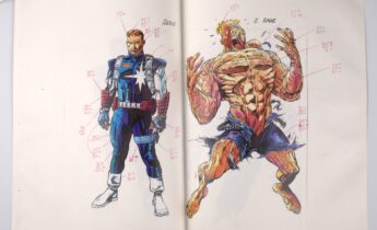 Marvel UK Red Mist 20-20 Character Design - Reno and Roid Rage