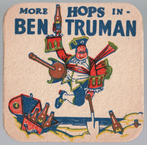 More Hops in Ben Truman 1950s Beermat - art by John Miller Watt