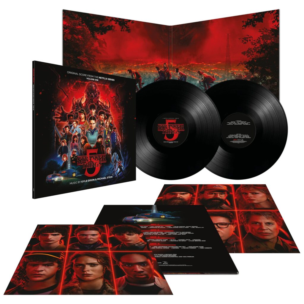 Invada Records will release Stranger Things 5 – Original Score – Limited Edition Black Vinyl