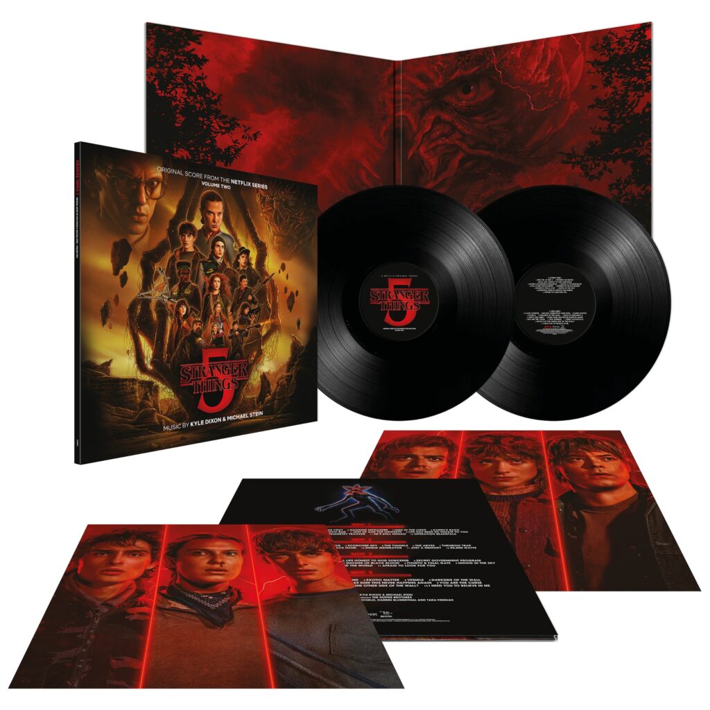 Invada Records will release Stranger Things 5 – Original Score – Limited Edition Black Vinyl