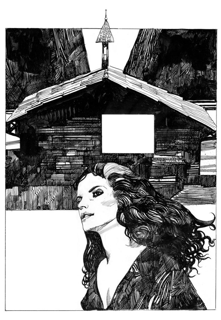 Art by Sergio Toppi