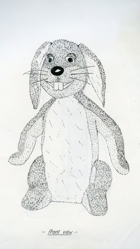 Early Gus Honeybun illustration 