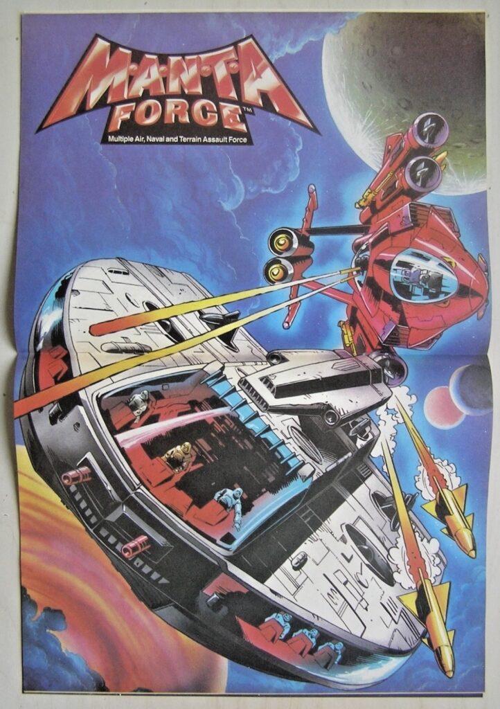 Manta Force Winter Special (Marvel UK, 1989) - Poster