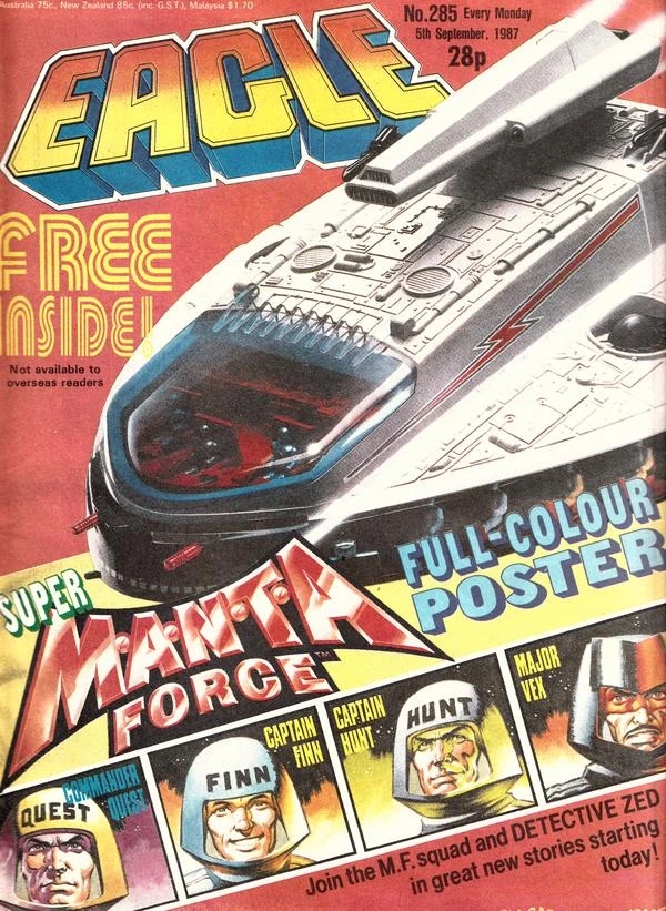 Eagle issue 285 Featuring Manta Force