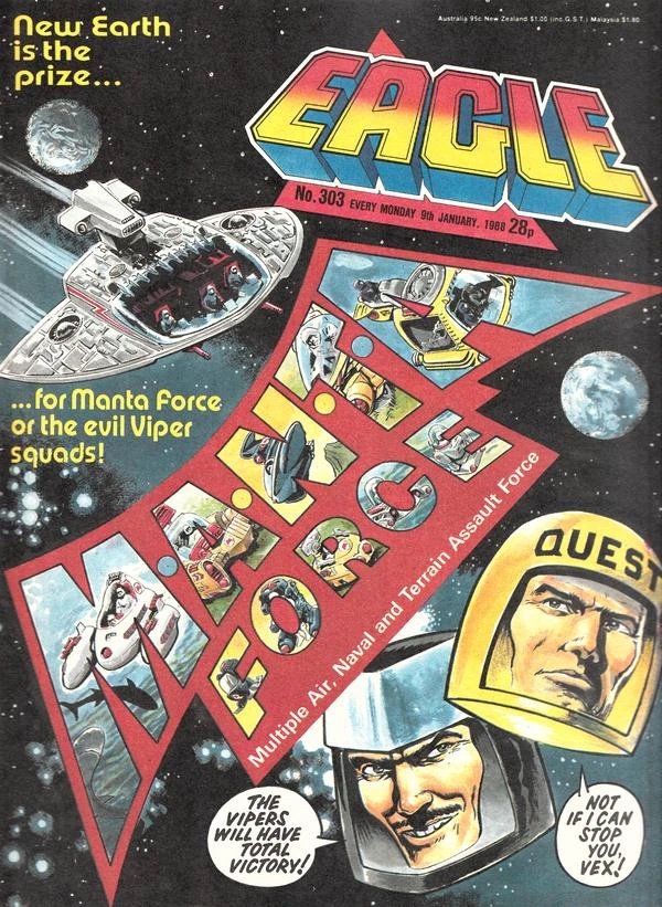Eagle issue 303 Featuring Manta Force
