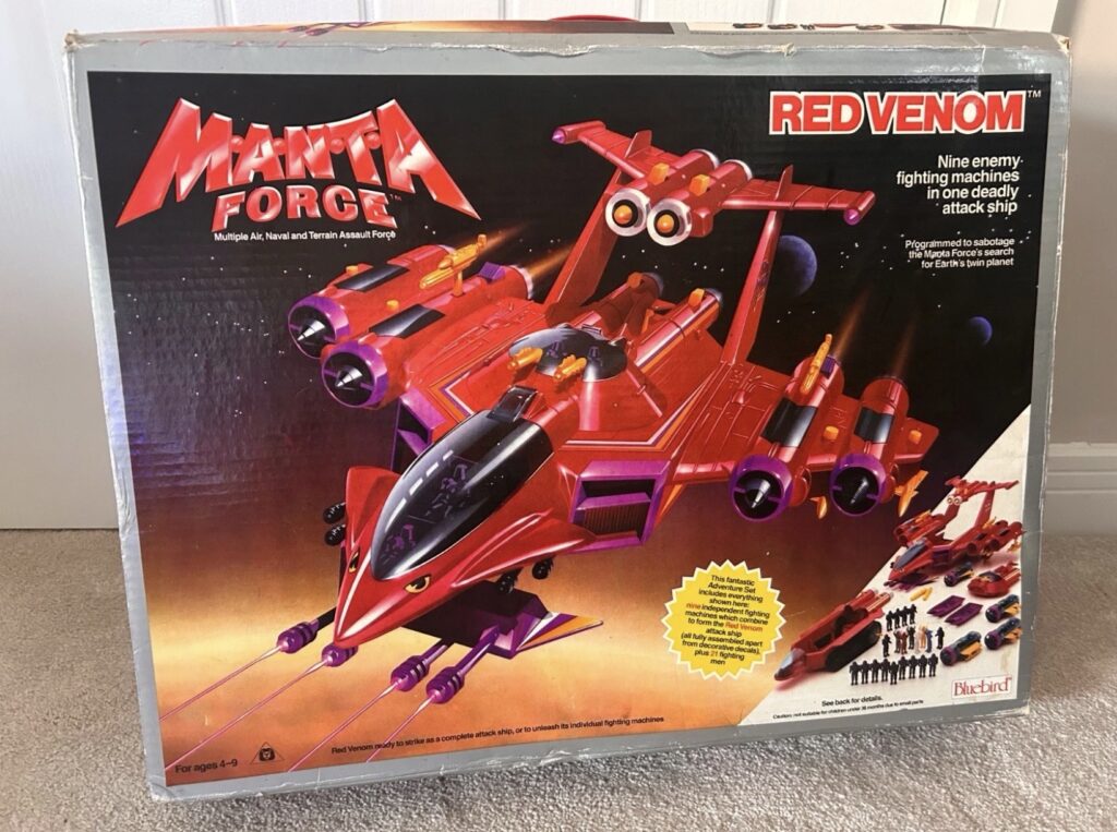 Manta Force Red Venom | Via Ruth-E on eBay