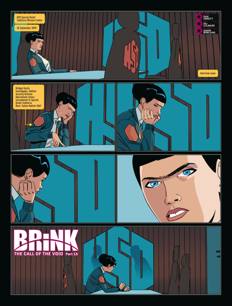 2000AD Prog 2486 - BRINK // THE CALL OF THE VOID By Dan Abnett (Writer) INJ Culbard (Artist) Simon Bowland (Letterer)