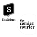 Shelfdust and The Comics Courier Logos 1000x1000