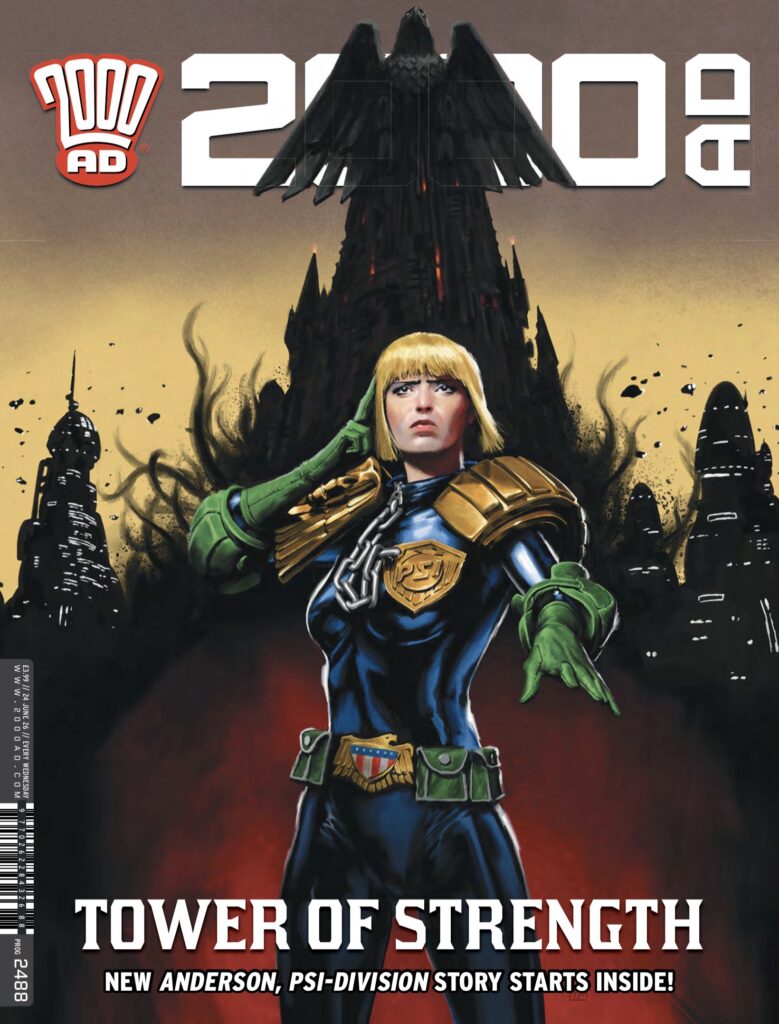 2000AD Prog 2488 Cover by Neil Roberts