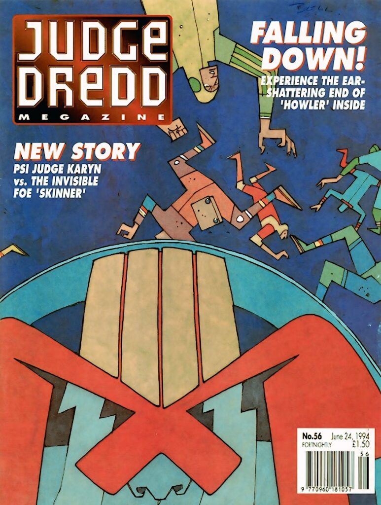 Judge Dredd Megazine No. 56 - cover dated 24th June 1994