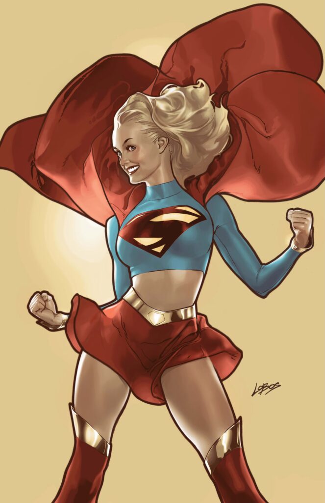DC’s Summer of Supergirl Special #1, variant cover by Pablo Villalobos