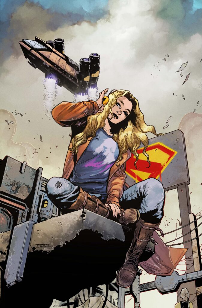 DC’s Summer of Supergirl Special #1, movie variant cover by Mahmud Asrar