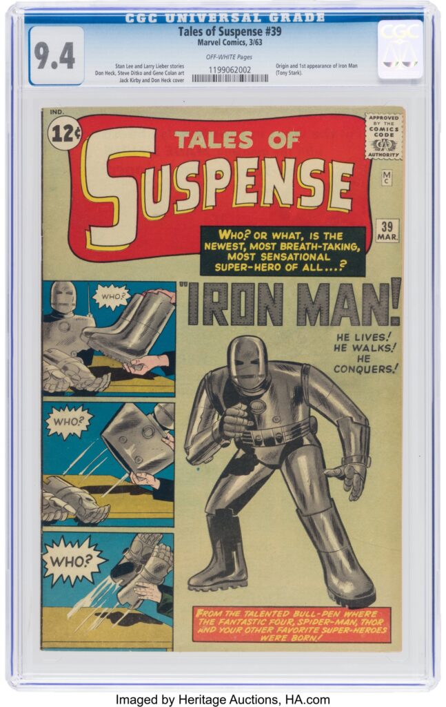 Tales of Suspense #39 (Marvel, 1963) CGC NM 9.4 Off-white pages