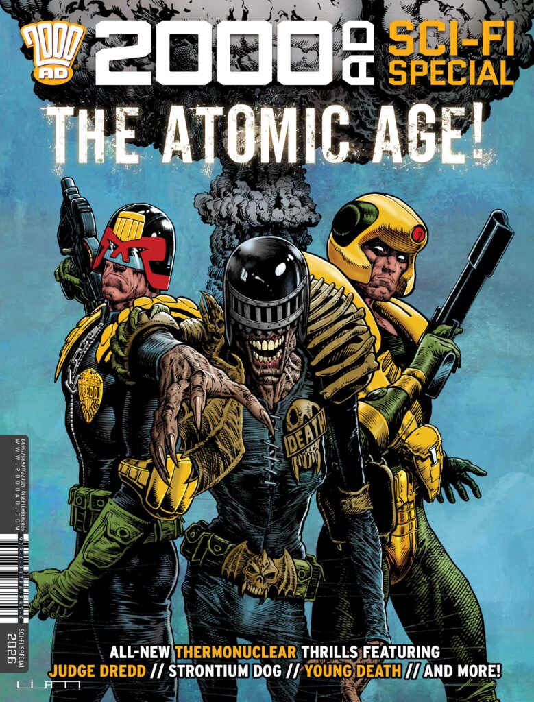 2000AD Sci-Fi Special 2026 - Cover by Liam Sharp