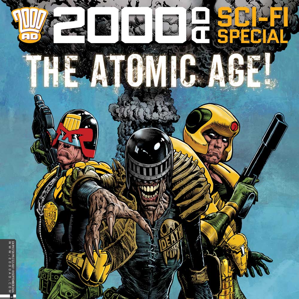 2000AD Sci-Fi Special 2026 - Cover by Liam Sharp - SNIP