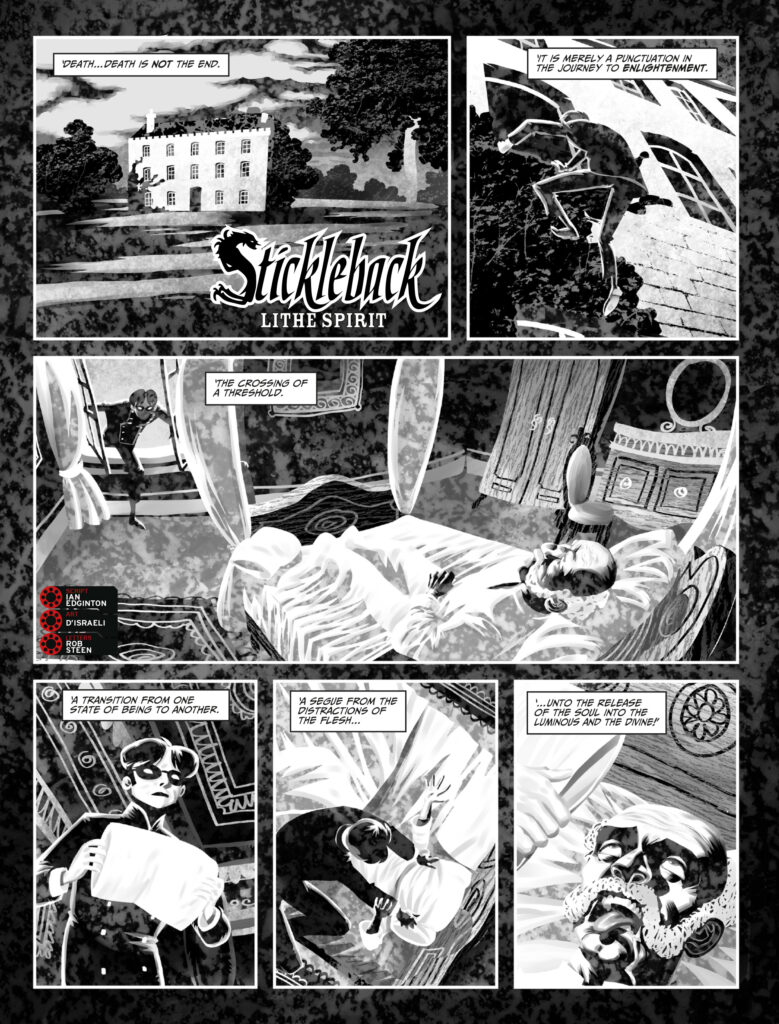 2000AD Sci-Fi Special 2026 - Stickleback Writer: Ian Edginton | Artist: D'Israeli | Letterer: Rob Steen