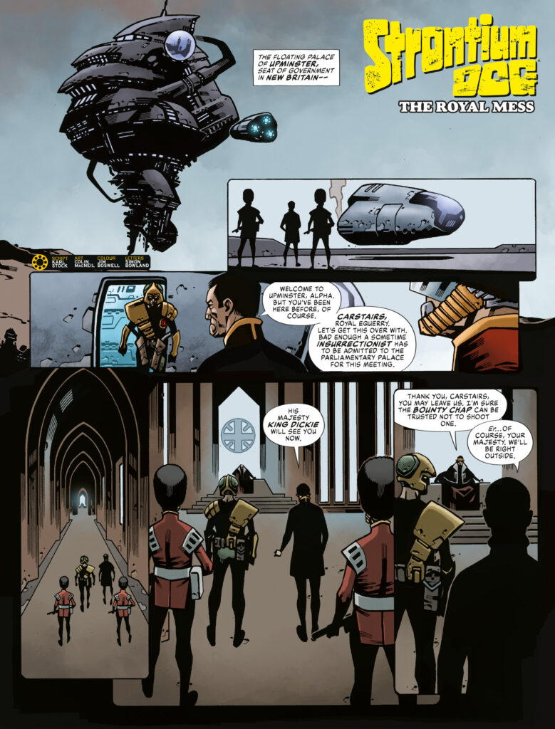 2000AD Sci-Fi Special 2026 - Strontium Dog
Writer: Karl Stock | Artist: Colin MacNeil | Letterer: Simon Bowland