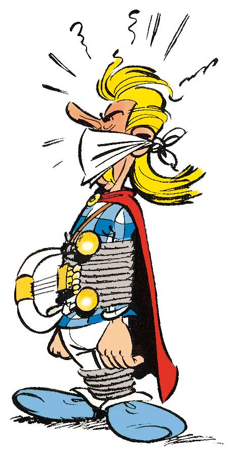Asterix and the Golden Menhir by René Goscinny and Albert Uderzo
