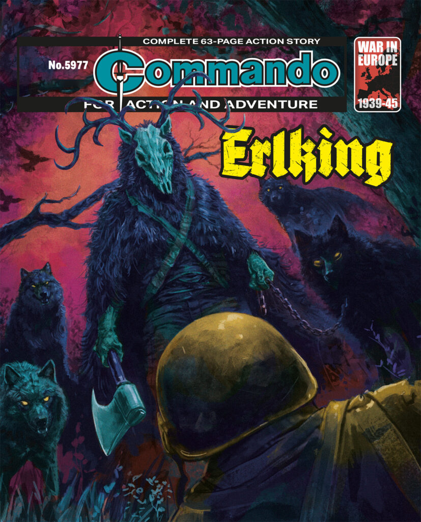 Commando 5977 (For Action and Adventure): Erlking
Story: NA Breakenridge | Internal Art: Esteve Polls | Cover Art: Marco Bianchini