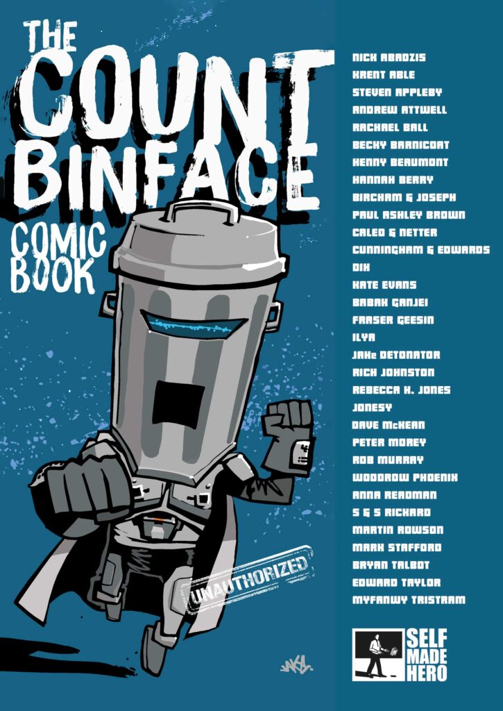 The Count Binface Comic Book Cover by JAKe Detonator