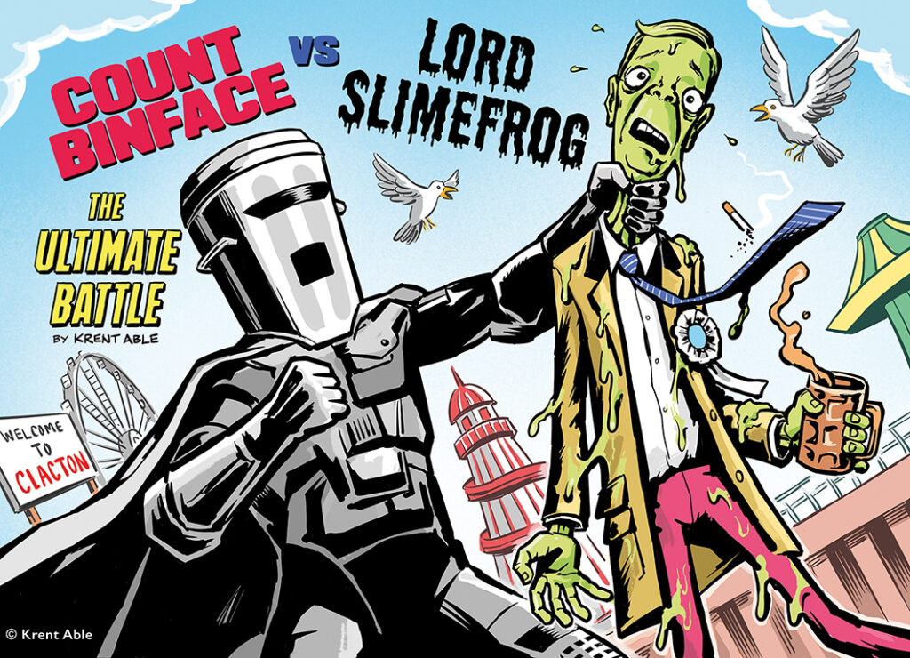 Count Binface by Krent Able