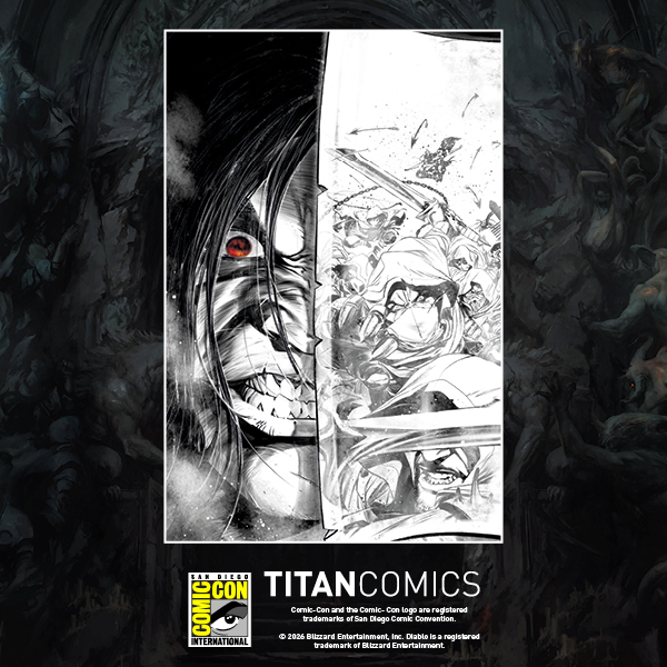 Diablo: Dawn of Hatred #1 SDCC Exclusive Dev Pramanik Inks with Trading Card
