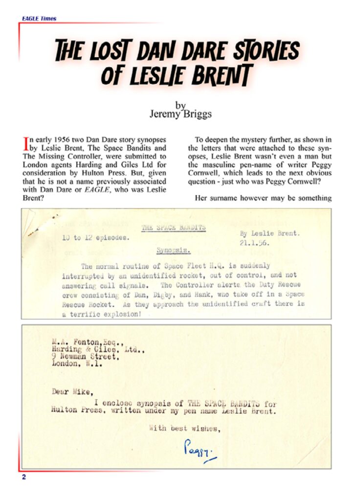 Eagle Times Volume 39 No. 2 – Summer 2026 - Leslie Brent