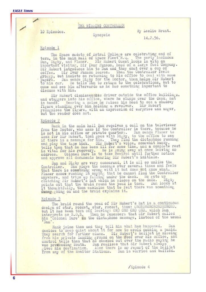 Eagle Times Volume 39 No. 2 – Summer 2026 - Leslie Brent