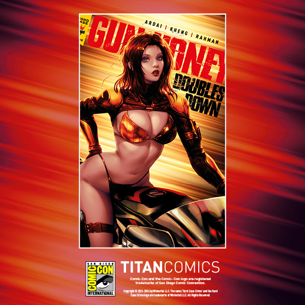 Gun Honey Doubles Down #1 SDCC Exclusive Derrick Chew Copic Cardstock
