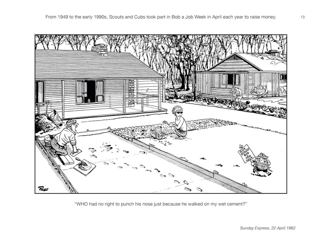 Giles The Collection 2027- Sample Cartoon, first published 22nd April 1962