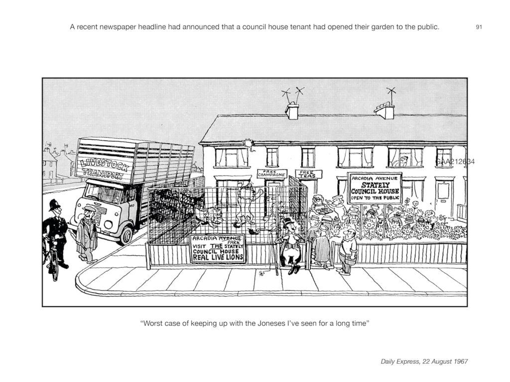 Giles The Collection 2027- Sample Cartoon, first published 22nd August 1967