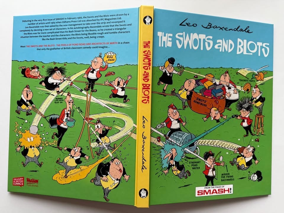 The Swots and the Blots by Leo Baxendale - Hardback Edition