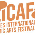 LICAF Logo Lakes International Comic Art Festival (Orange, Final)
