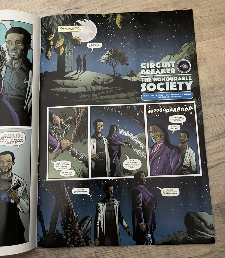 Doctor Who Magazine 632 - Circuit Breaker - The Honorable Society