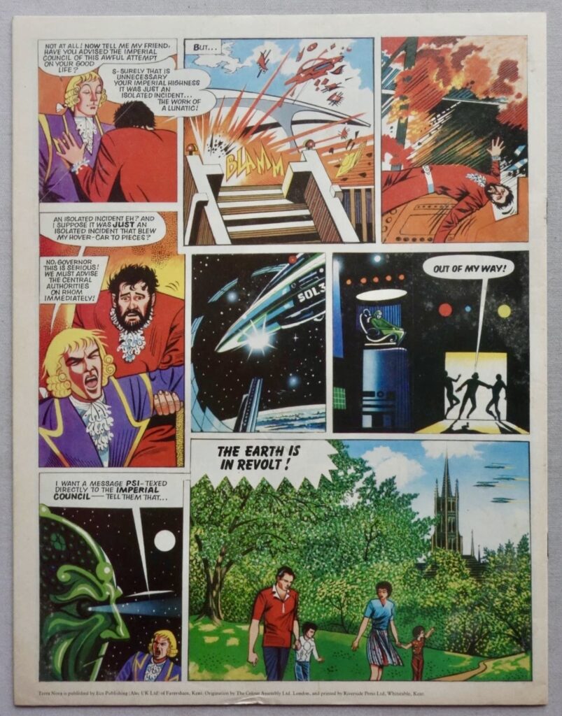 Terra Nova Issue Zero Sample Issue (Eco Publishing, 1983)