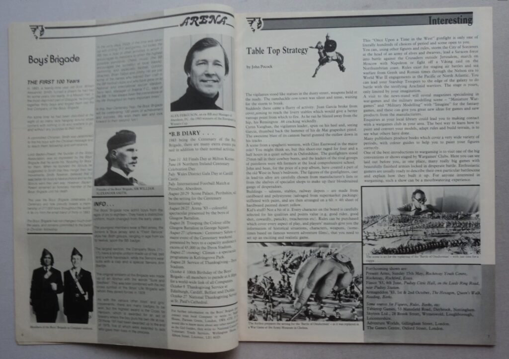 Terra Nova Issue Zero Sample Issue (Eco Publishing, 1983) - Feature Pages
