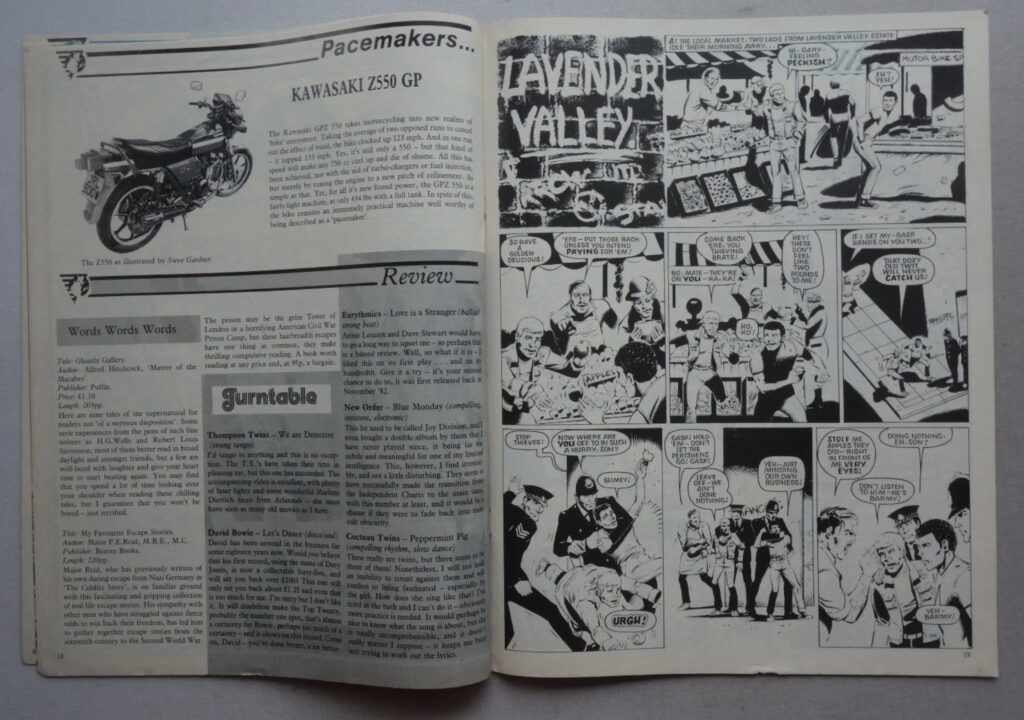 Terra Nova Issue Zero Sample Issue (Eco Publishing, 1983) - Lavender Valley
