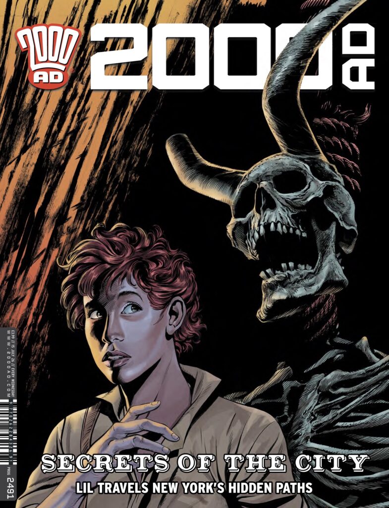 2000AD Prog 2491
UK RELEASE DATE: 15th July £3.99
LUNAR RELEASE DATE: 29th July $7.99
COVER: David Roach with Emily Roach
