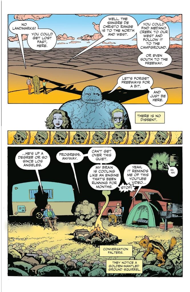 Concrete: Stars over Sand #1 Sample Page by Paul Chadwick