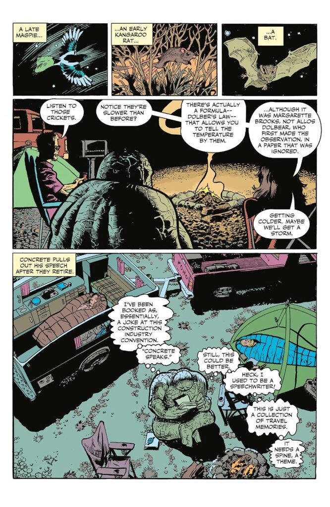 Concrete: Stars over Sand #1 Sample Page by Paul Chadwick